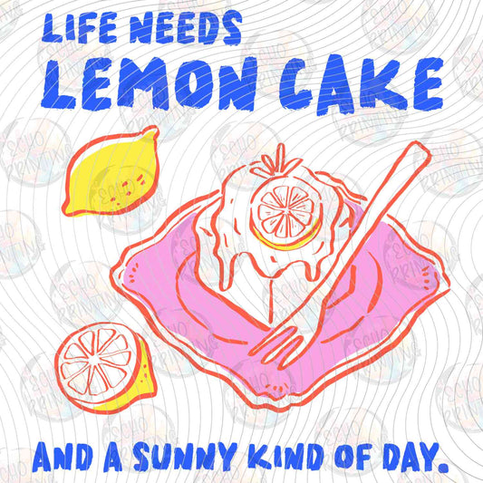 FRTS 50 - LIFE NEEDS LEMON CAKE