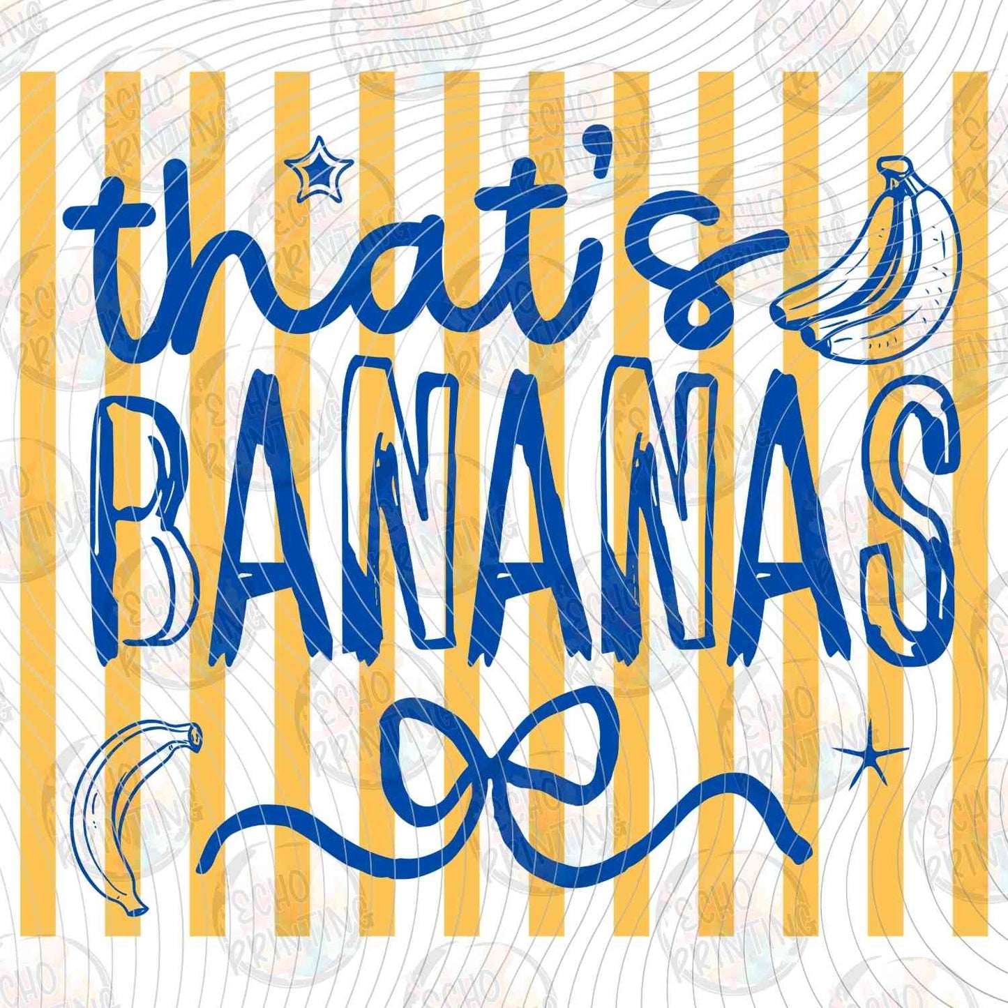 FRTS 55 - THATS BANANAS YELLOW STRIPES