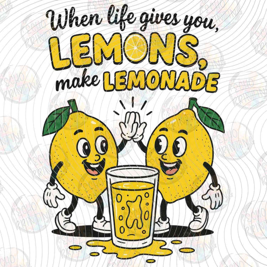 FRTS 69 - WHEN LIFE GIVES YOU LEMONS RETRO CHARACTERS