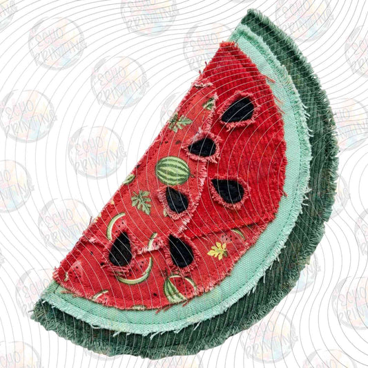 FRTS 9 - QUILTED WATERMELON SLICE