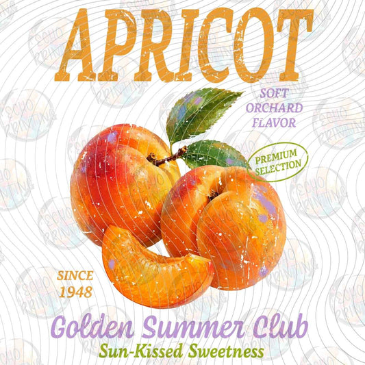 FRTS 94 - APRICOT VINTAGE FRUIT LABEL
