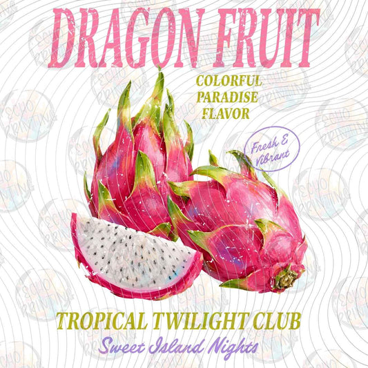 FRTS 98 - DRAGON FRUIT TROPICAL LABEL