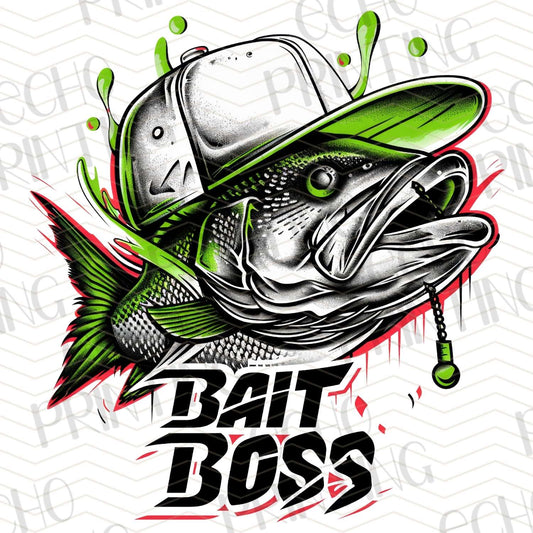 FSHT 103 – BAIT BOSS GRAYSCALE