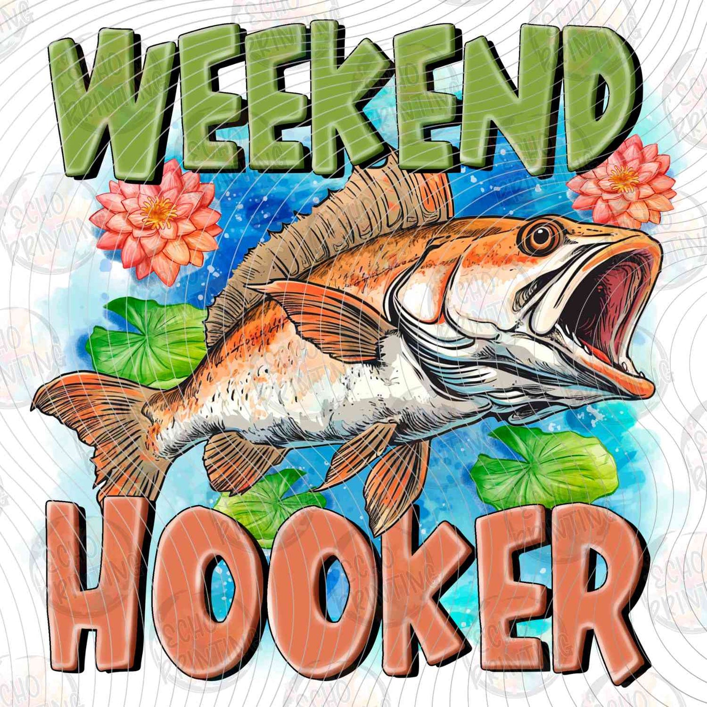 FSHT 318 - WEEKEND HOOKER BASS FISHING LURE