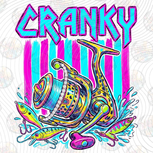 FSHT 349 - CRANKY FISHING REEL