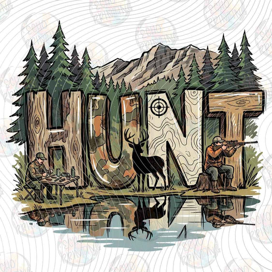 FSHT 351 - HUNT FOREST SCENE