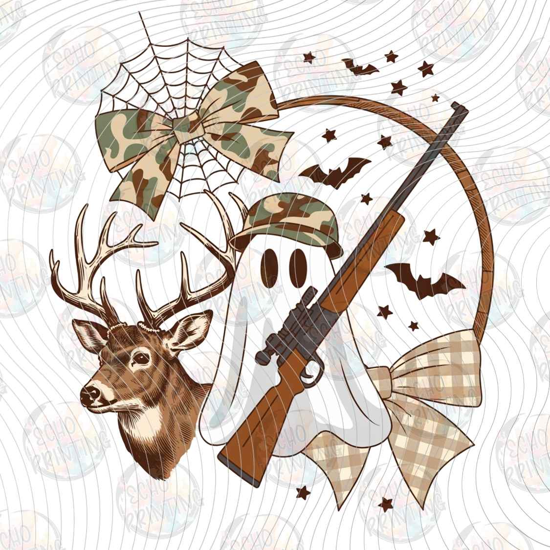 FSHT 397 - DEER SNOWMAN COLLAGE
