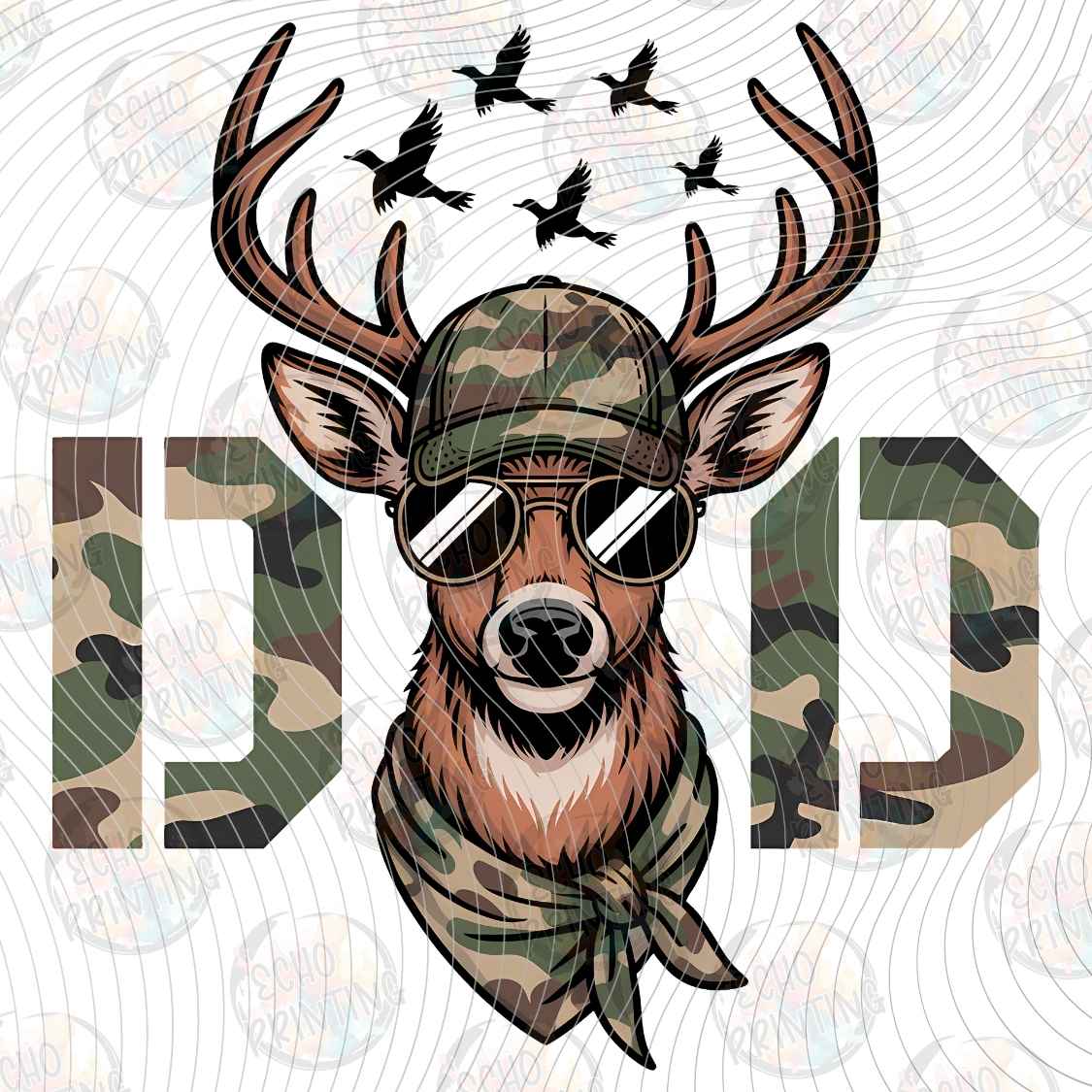 FSHT 401 - DAD DEER CAMO