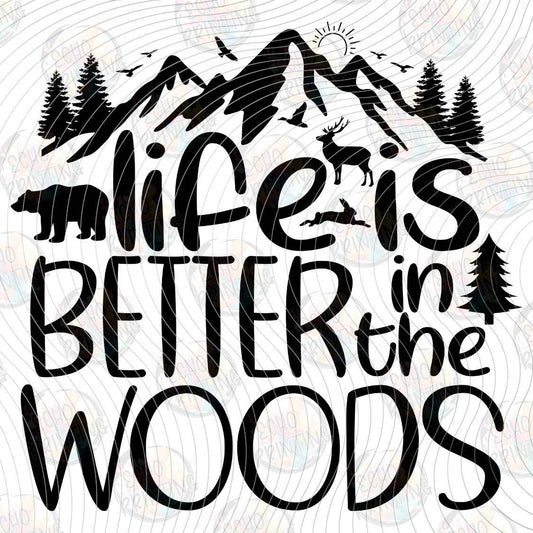 FSHT 502 - LIFE IS BETTER MOUNTAINS