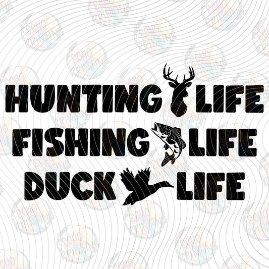 FSHT 515 - HUNTING FISHING DUCK LIFE