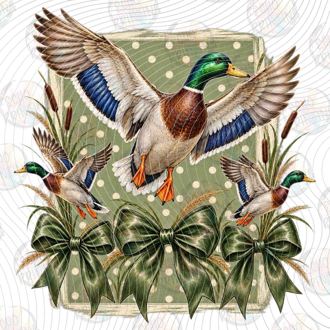 FSHT 596 - FLYING MALLARDS