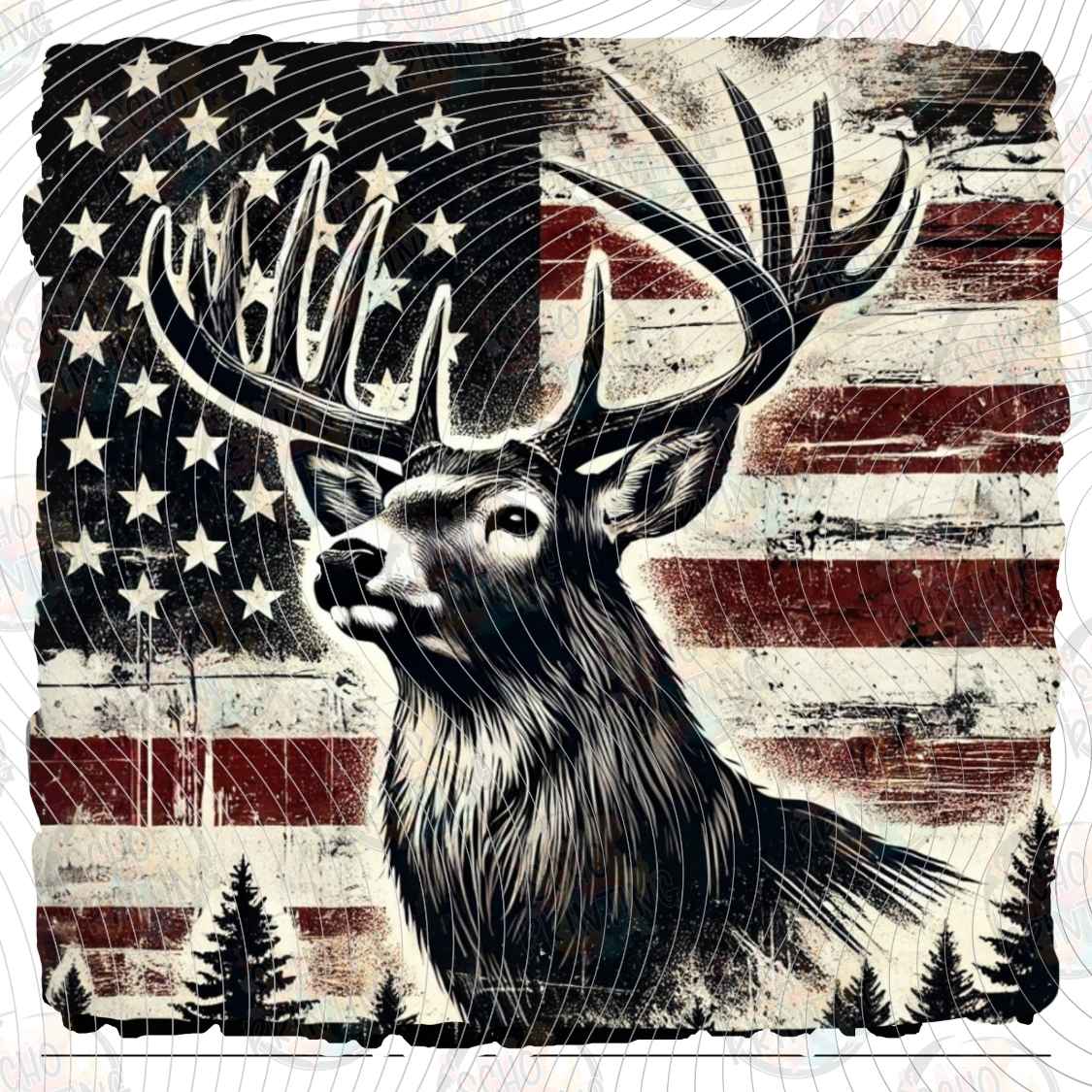 FSHT 604 - DEER FLAG