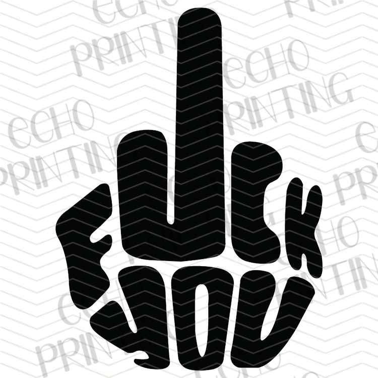 FSSG 1025 - MIDDLE FINGER ATTITUDE