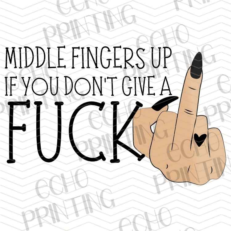 FSSG 1075 - MIDDLE FINGERS UP