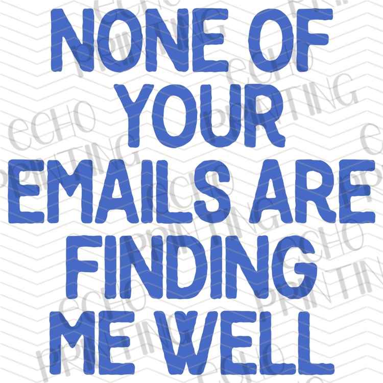 FSSG 1111 - NONE OF YOUR EMAILS