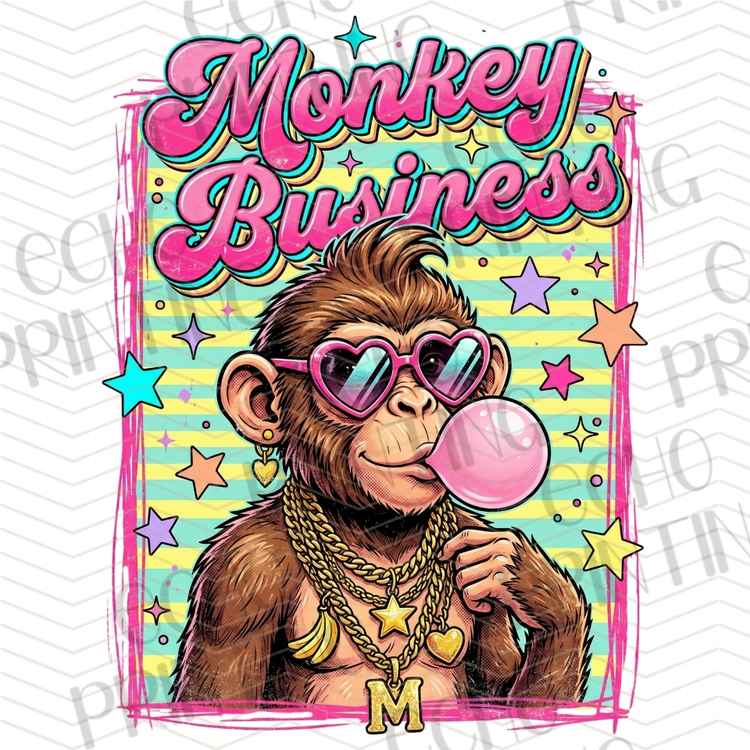 FSSG 1147 - MONKEY BUSINESS RETRO STYLE