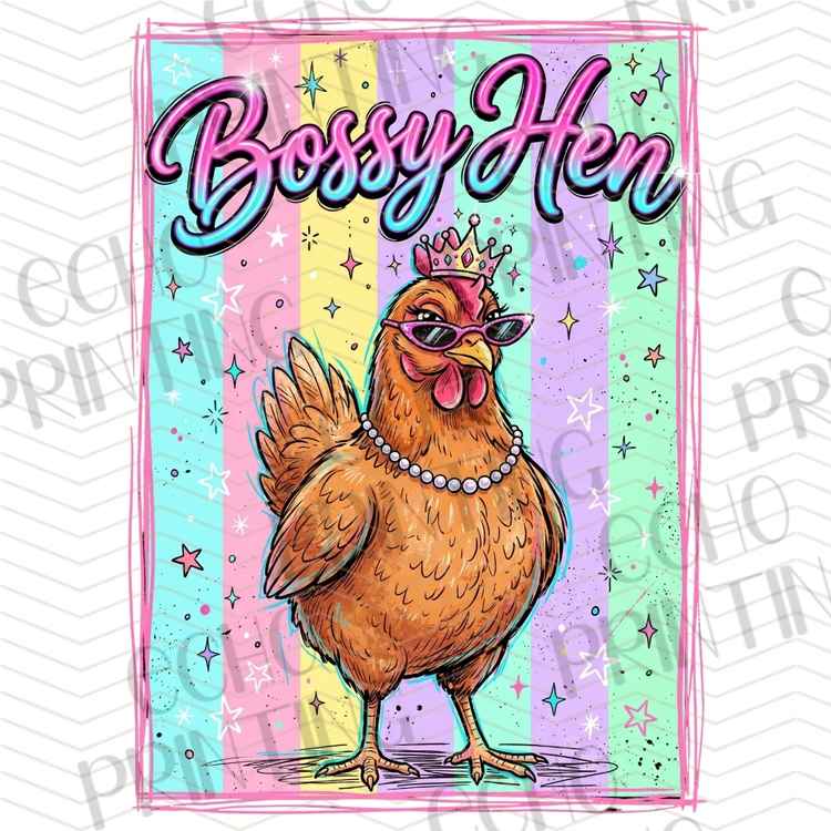 FSSG 1154 - BOSSY HEN RETRO STYLE