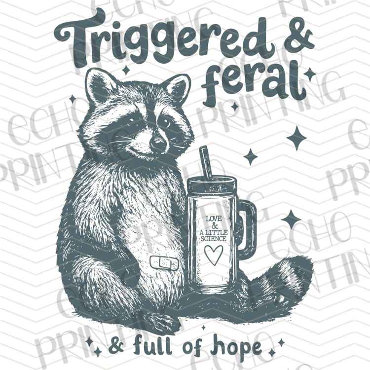FSSG 1165 - TRIGGERED AND FERAL RACCOON