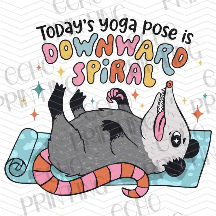 FSSG 1172 - DOWNWARD SPIRAL YOGA POSE