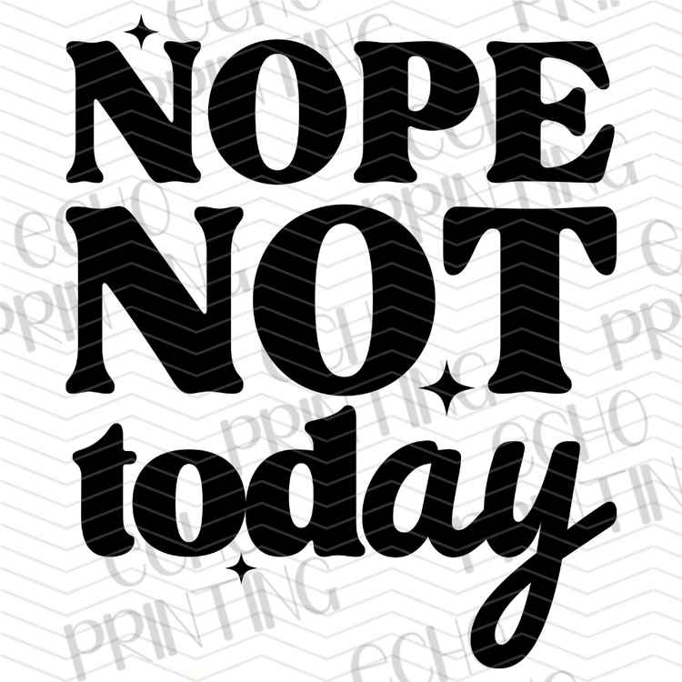 FSSG 1189 - NOPE NOT TODAY