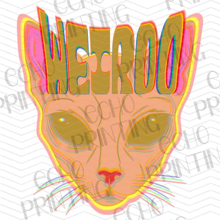 FSSG 1215 - FERAL CAT RETRO STYLE