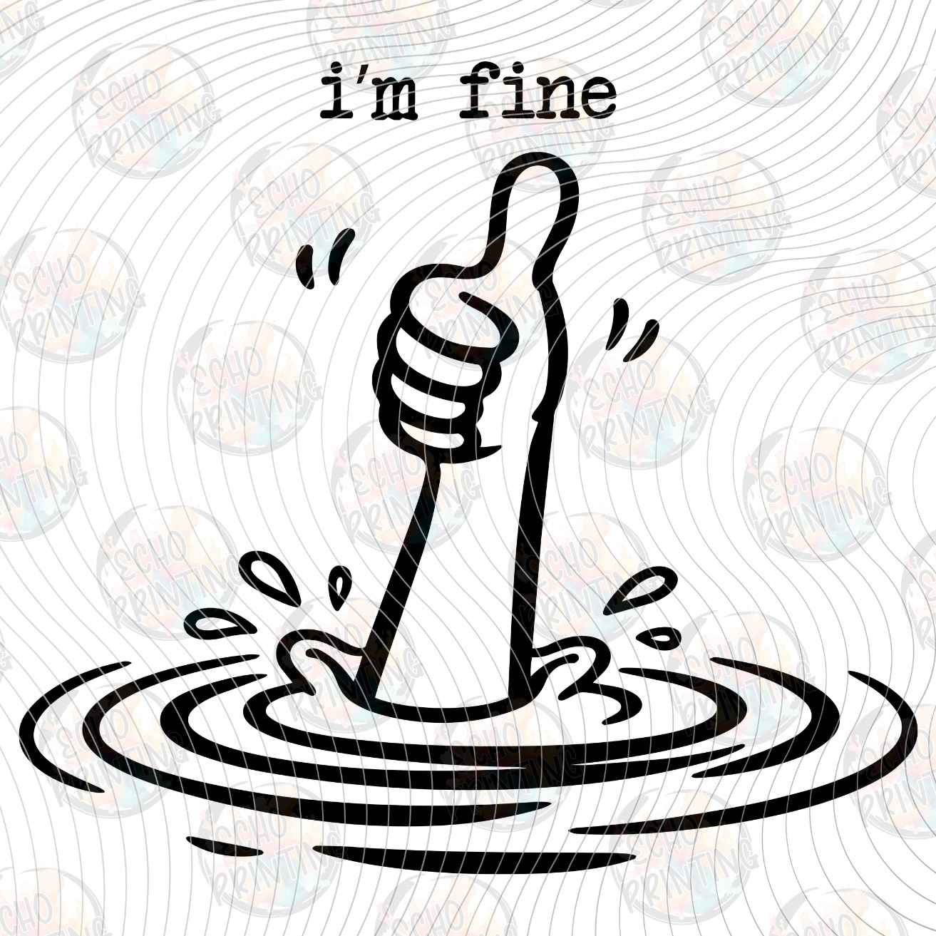 FSSG 1289 - IM FINE THUMBS UP