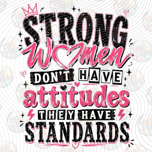 FSSG 1300 - STRONG WOMEN ATTITUDE STANDARDS