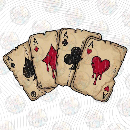 FSSG 1325 - BROKEN HEART PLAYING CARDS