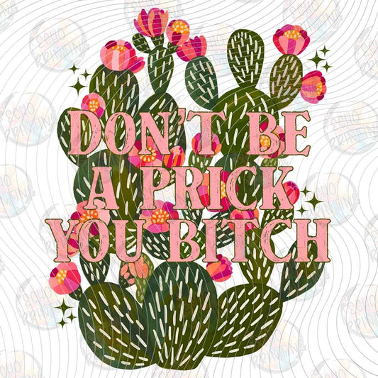 FSSG 1334 - DONT BE A PRICK