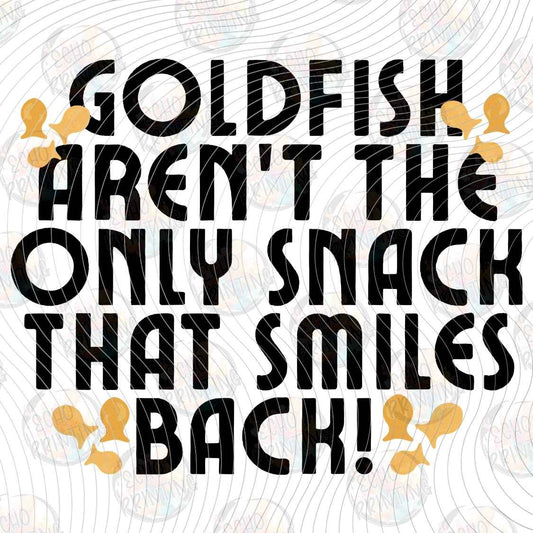 FSSG 1368 - GOLDFISH ARENT THE ONLY SNACK