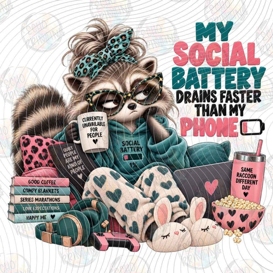 FSSG 1388 - SOCIAL BATTERY LOW