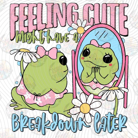 FSSG 1399 - FEELING CUTE FROGS