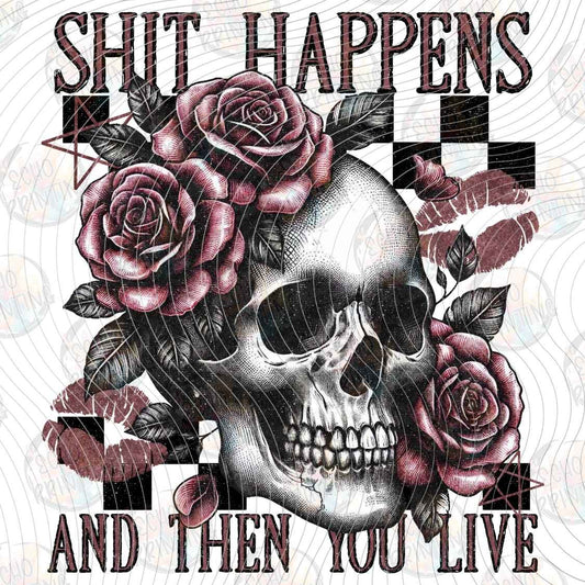FSSG 1405 - SKULL ROSES