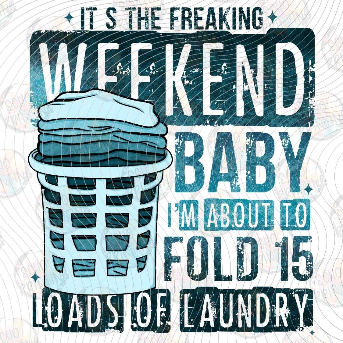 FSSG 1448 - WEEKEND BABY LAUNDRY