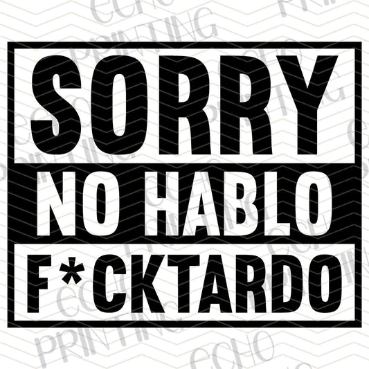 FSSG 427 - SORRY NO SPANISH