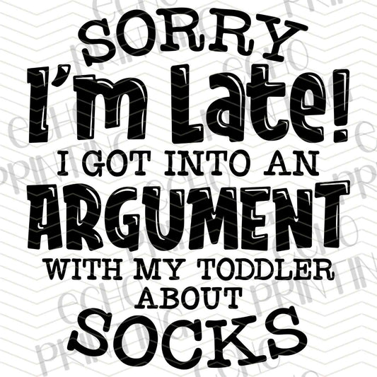 FSSG 438 - SORRY IM LATE MOM LIFE