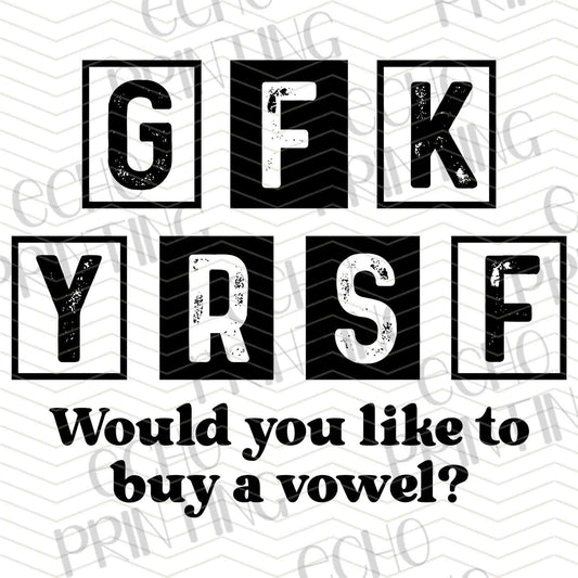 FSSG 457 - BUY A VOWEL JOKE