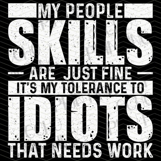 FSSG 459 - SKILLS ARE JUST FINE
