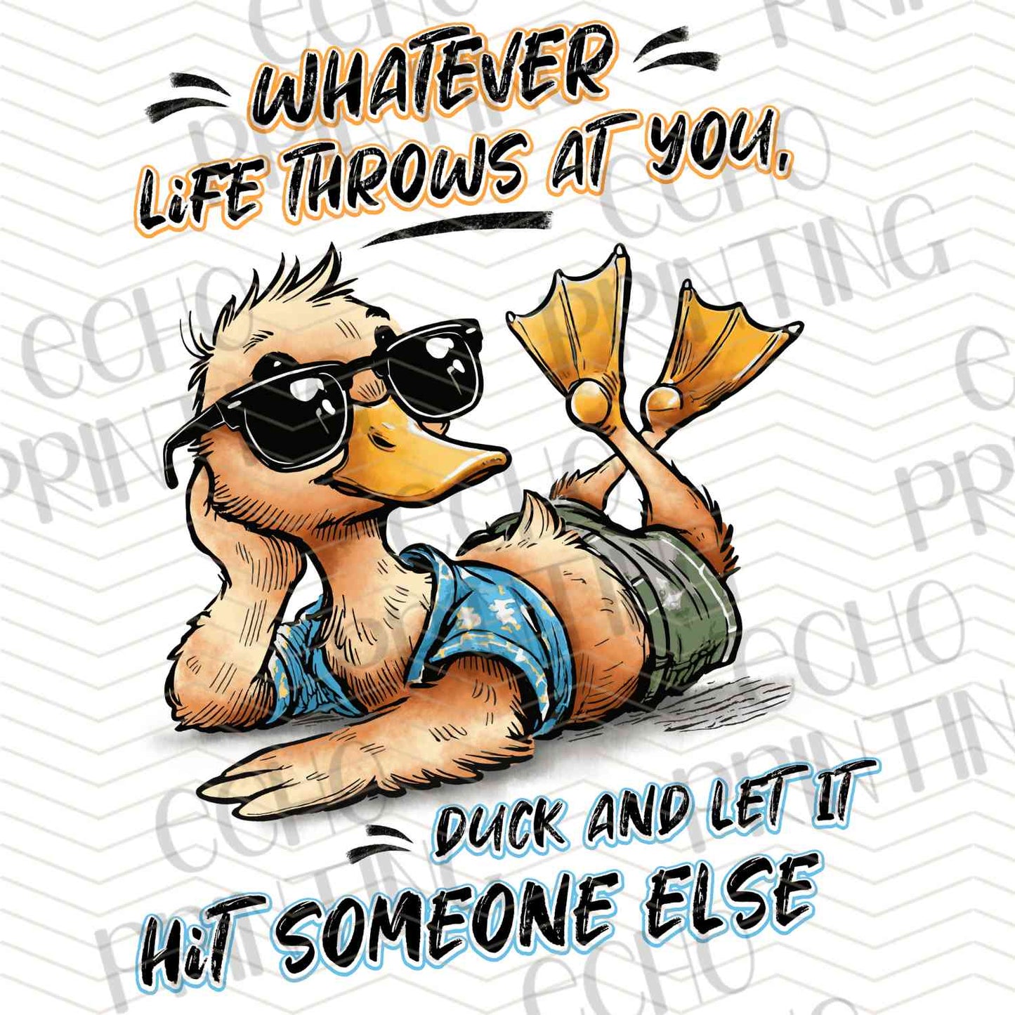 FSSG 486 - LIFE THROWS DUCKS