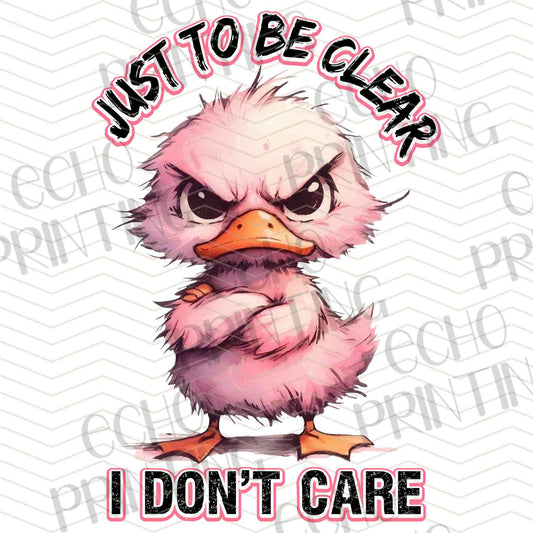 FSSG 487 - I DONT CARE