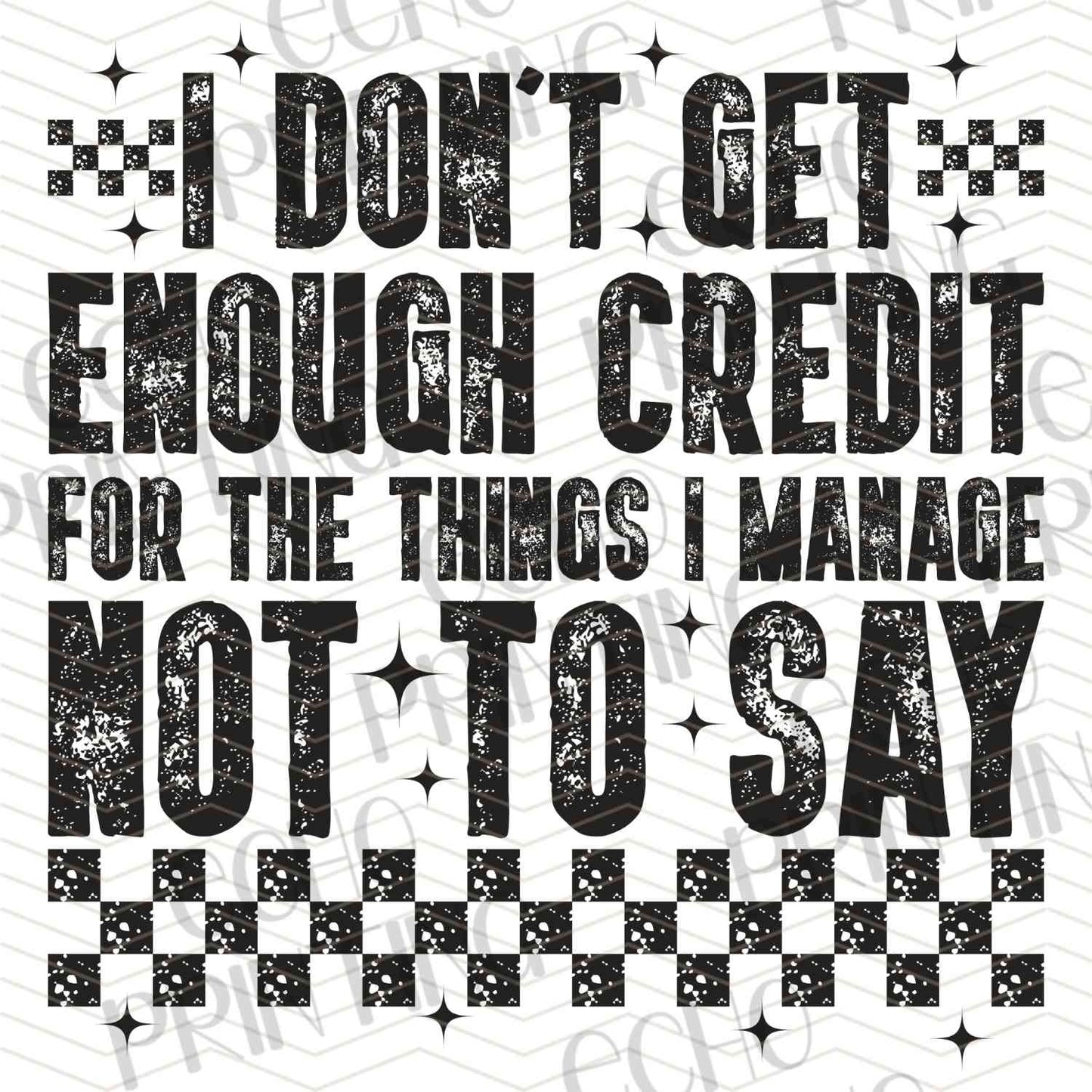 FSSG 512 - I DONT GET ENOUGH CREDIT