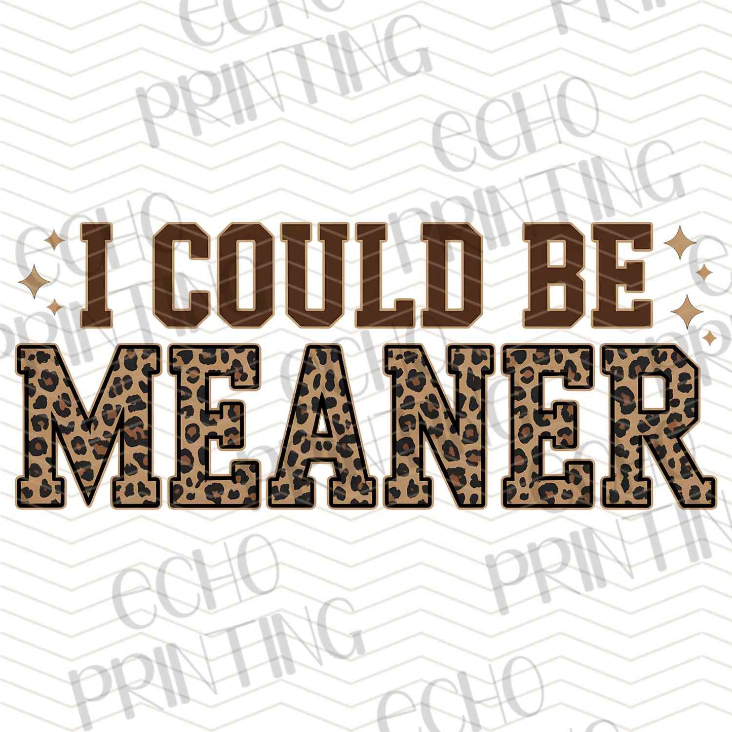 FSSG 520 - I COULD BE MEANER