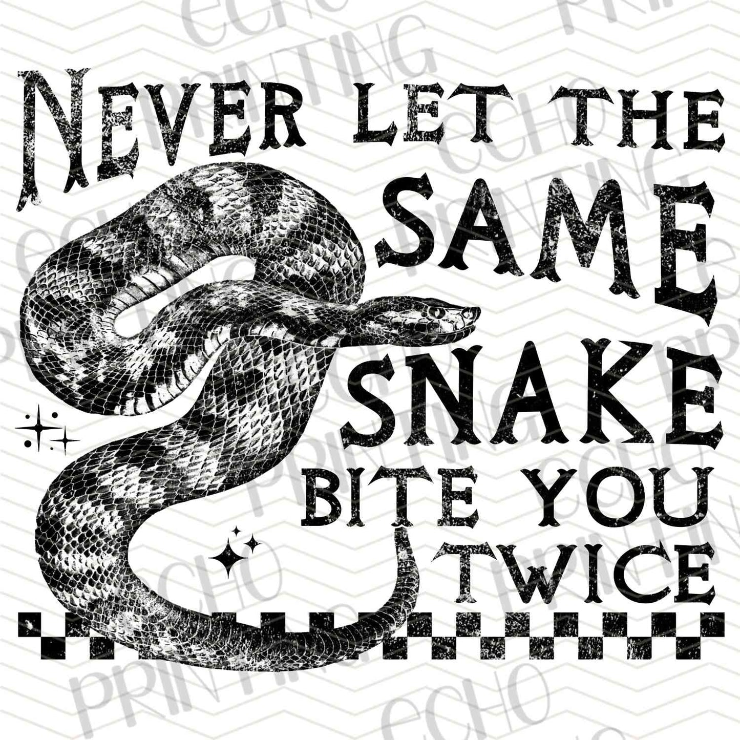 FSSG 530 - NEVER LET THE SAME SNAKE BITE YOU TWICE