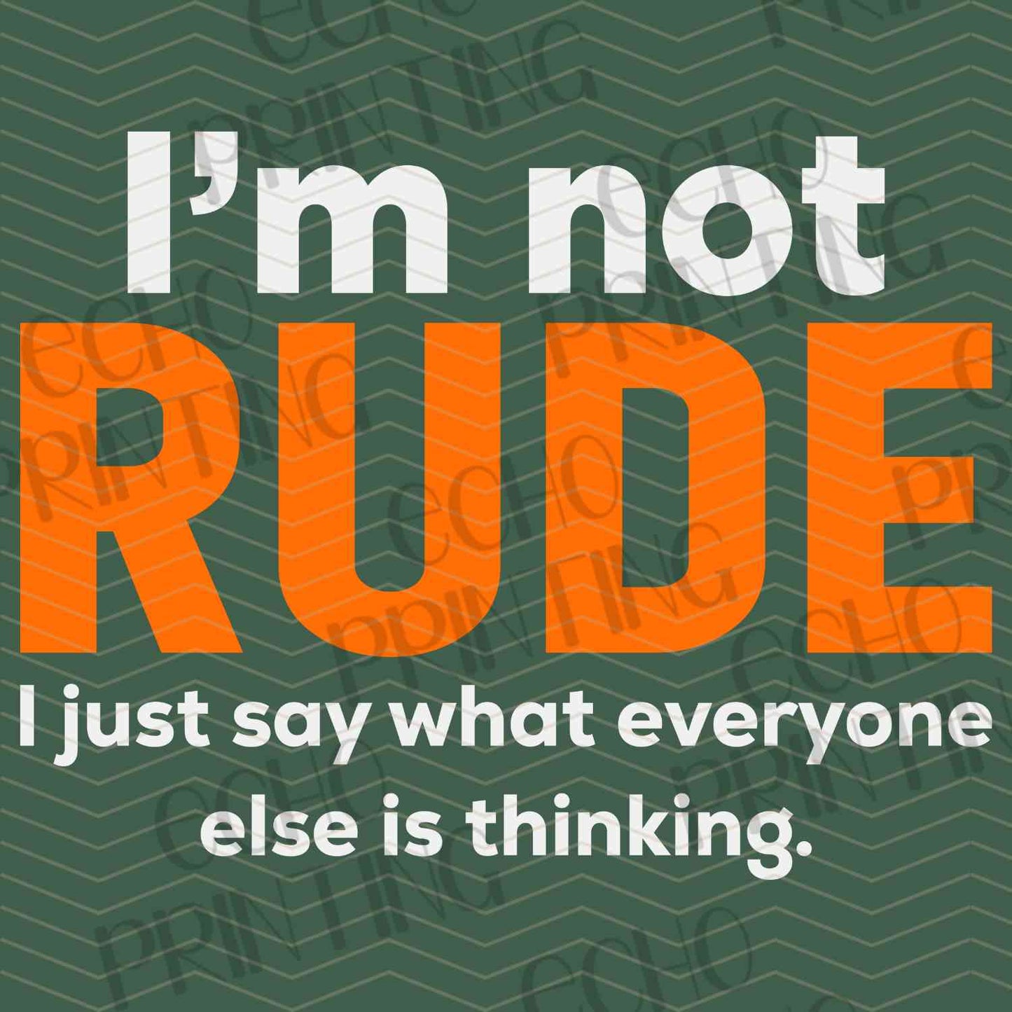 FSSG 536 – I’M NOT RUDE