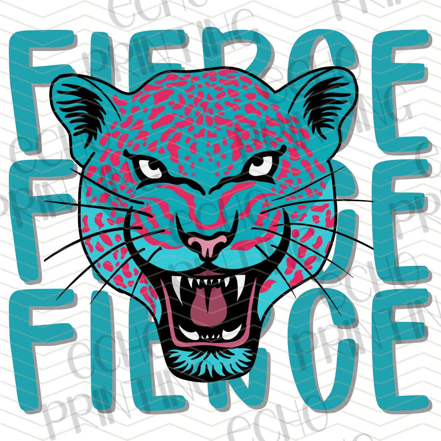 FSSG 544 – FIERCE PANTHER (TEAL)