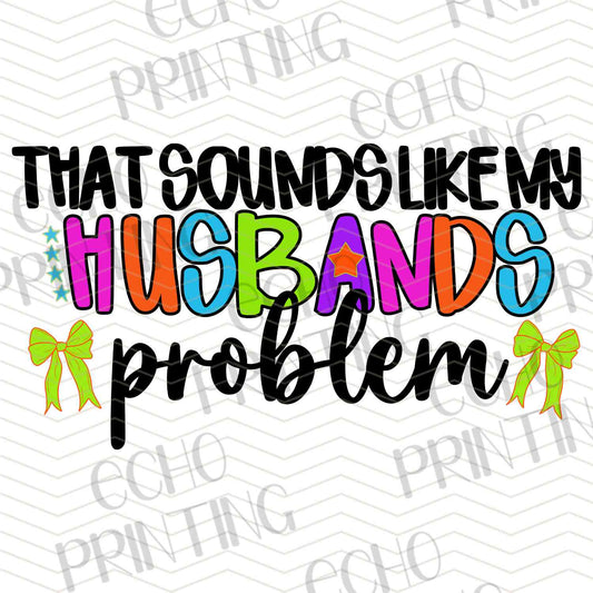 FSSG 550 – THAT SOUNDS LIKE A HUSBAND PROBLEM