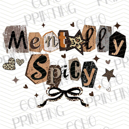 FSSG 571 - MENTALLY SPICY QUOTE