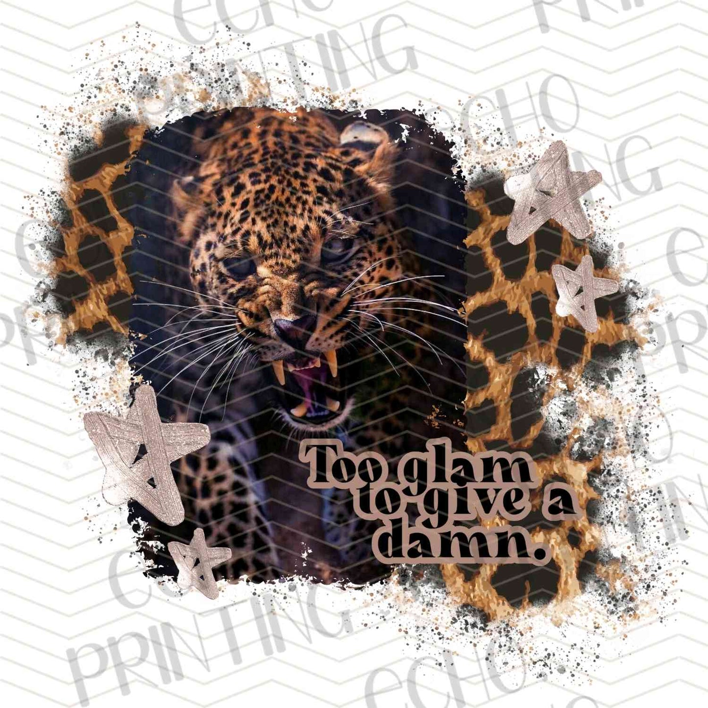 FSSG 587 - LEOPARD PRINT SKULL