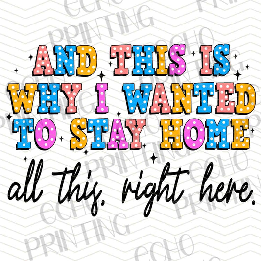 FSSG 590 - STAYED HOME HUMOR