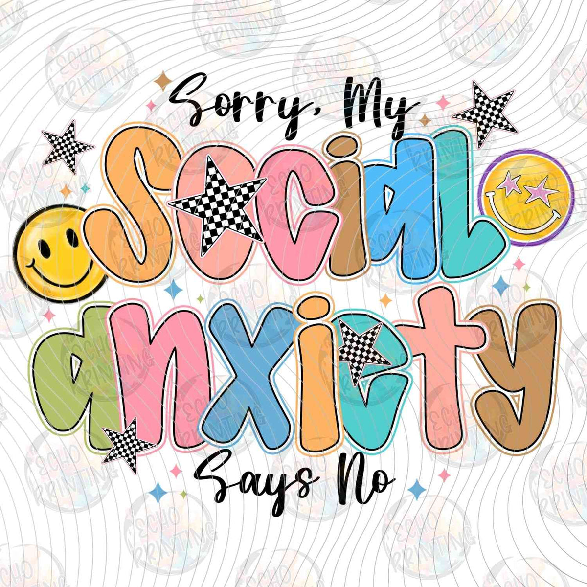 FSSG 606 - SOCIAL ANXIETY SAYS NO